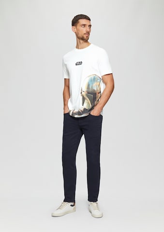 T-Shirt s.Oliver en blanc