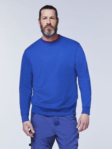 Expand Sweatshirt in Blau: predná strana