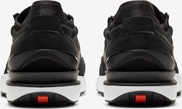 Nike Sportswear Matalavartiset tennarit 'Waffle One' värissä musta