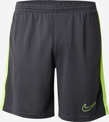 Pantaloni sport 'ACADEMY23' de la NIKE pe gri: față