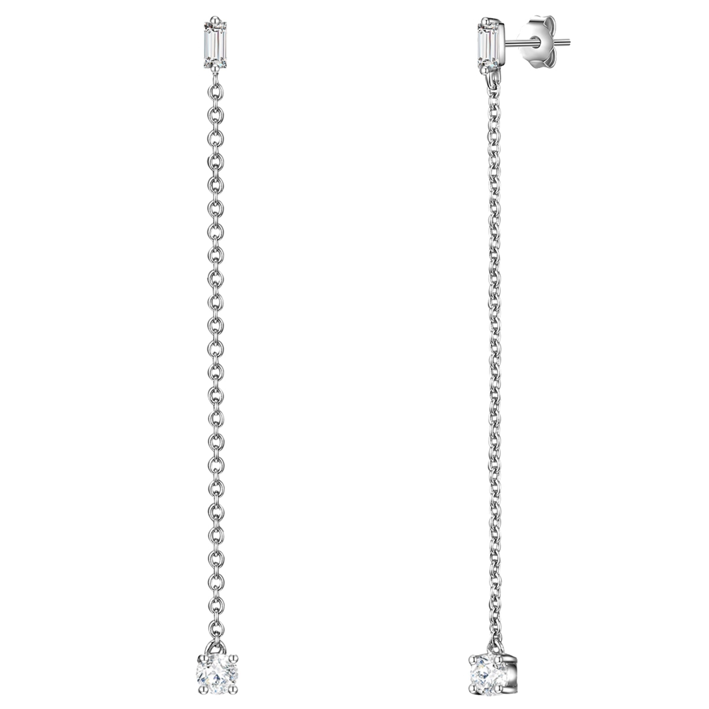 Boucles d'oreilles Glanzstücke München en argent : devant