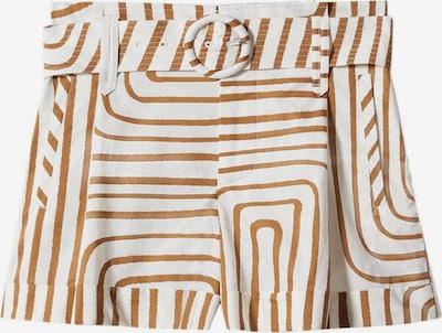 Pantaloni MANGO pe culoarea pielii / ecru, Vizualizare produs