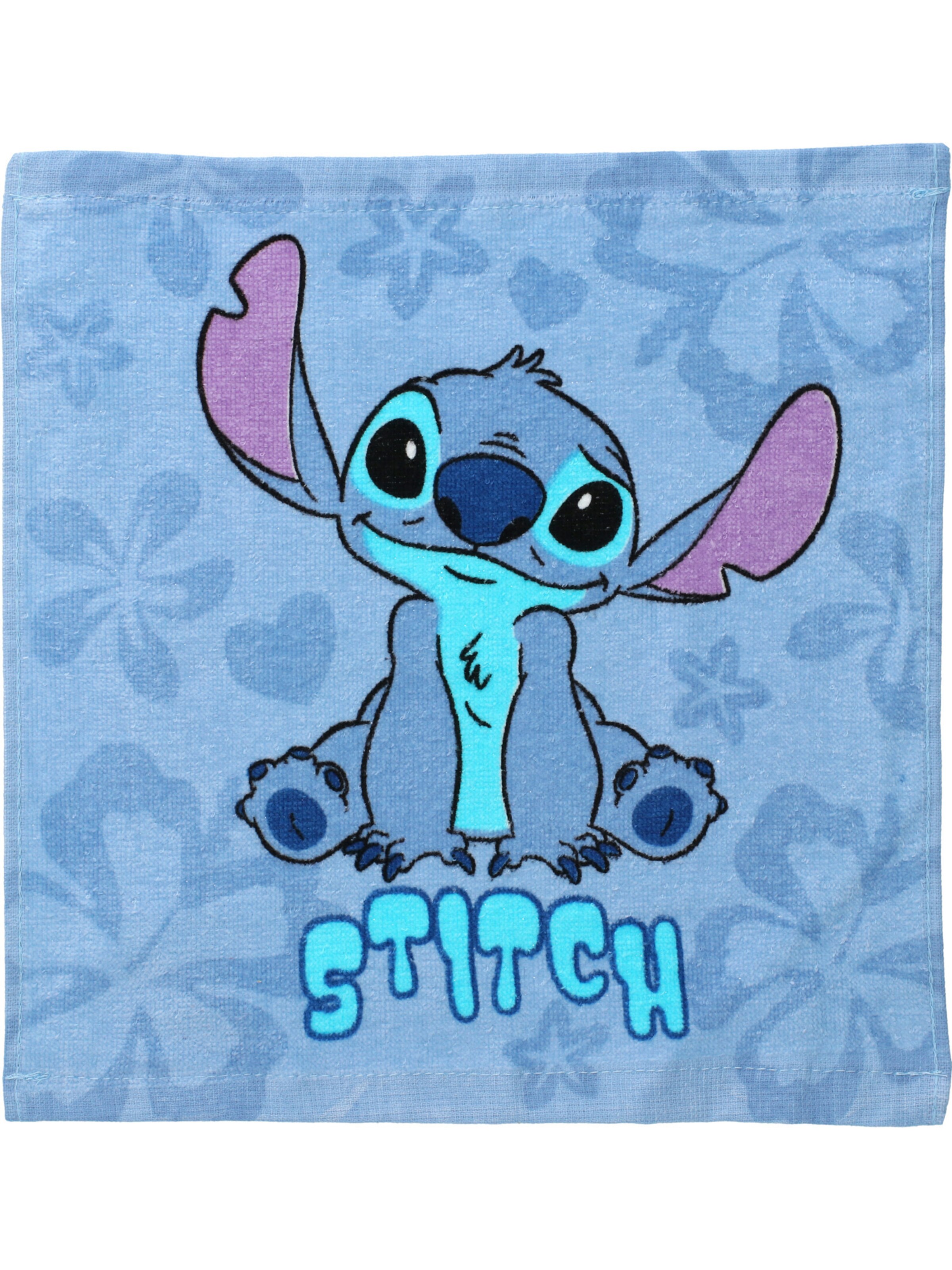 DISNEY Badlaken 'Lilo & Stitch' in Blauw: voorkant