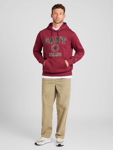 Felpa di GANT in rosso