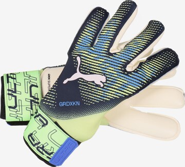 PUMA Athletic Gloves in Yellow