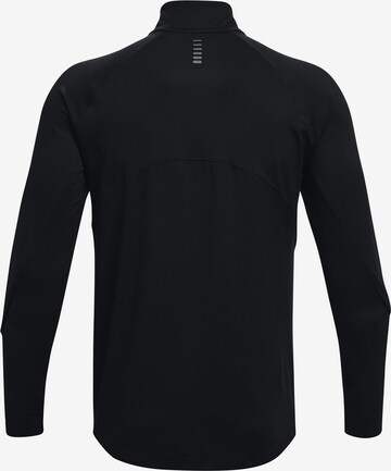 Tricou funcțional 'Qualifier' de la UNDER ARMOUR pe negru