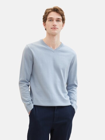 Pull-over TOM TAILOR en bleu : devant