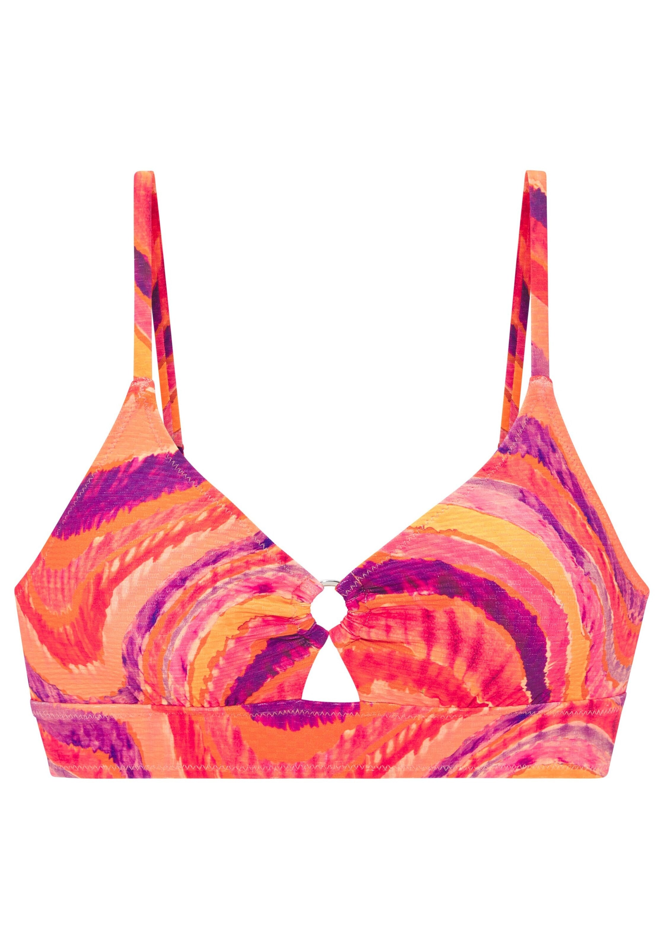Triangolo Top per bikini di Bruno Banani in rosso: frontale