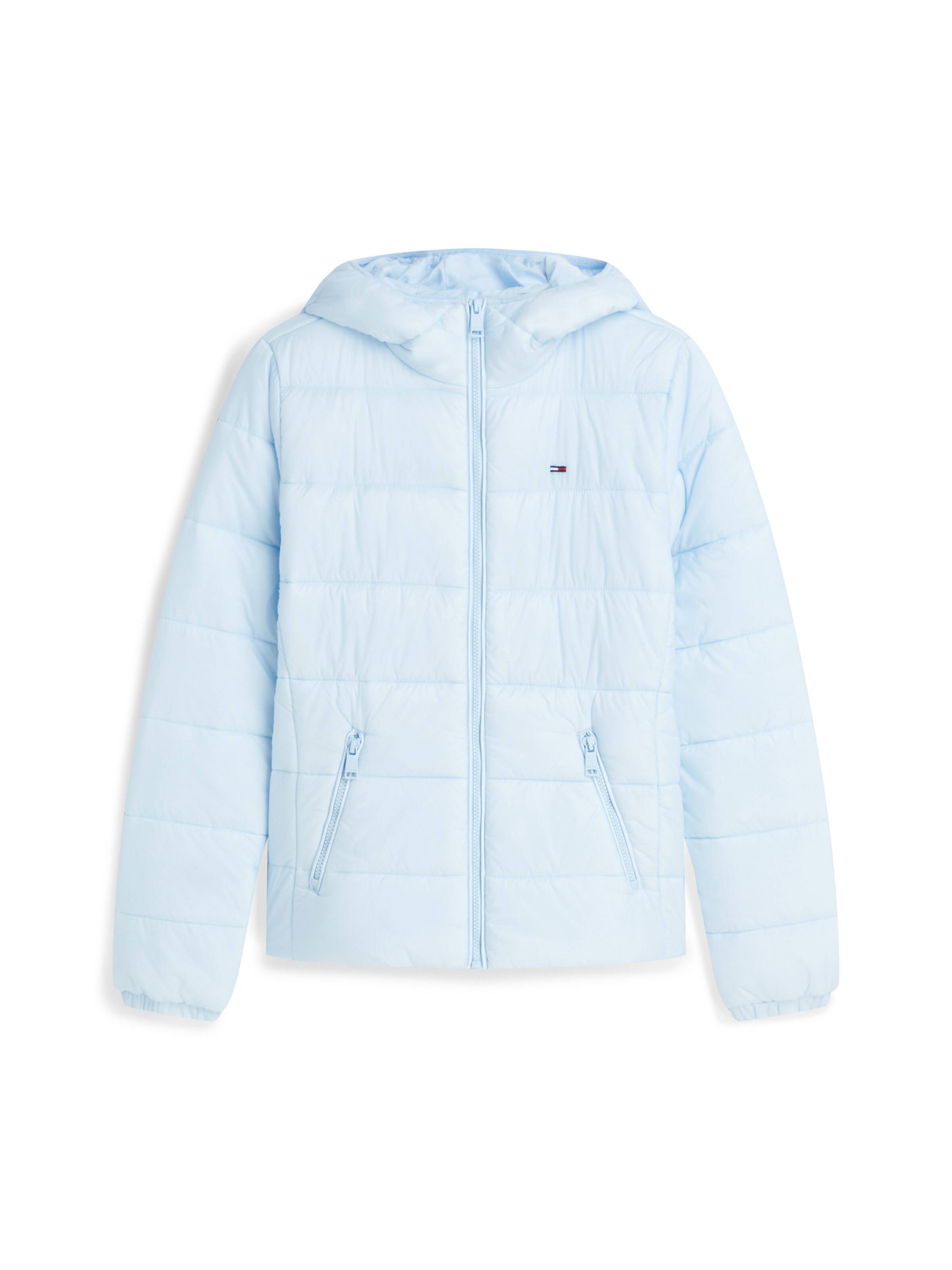 Tommy Jeans - Casaco meia-estação em azul: frente