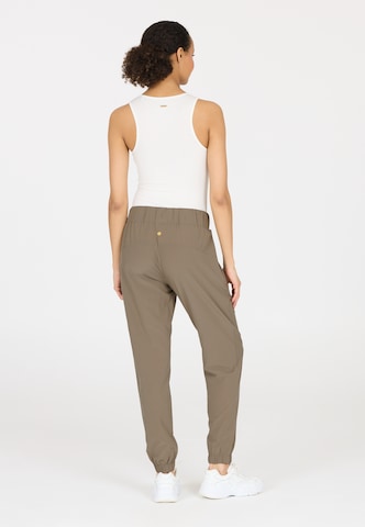 Athlecia Tapered Sports trousers 'Austberg' in Grey