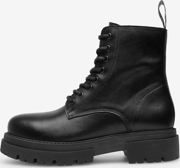 Last Studio Lace-Up Ankle Boots 'Portia/07' in Black: front
