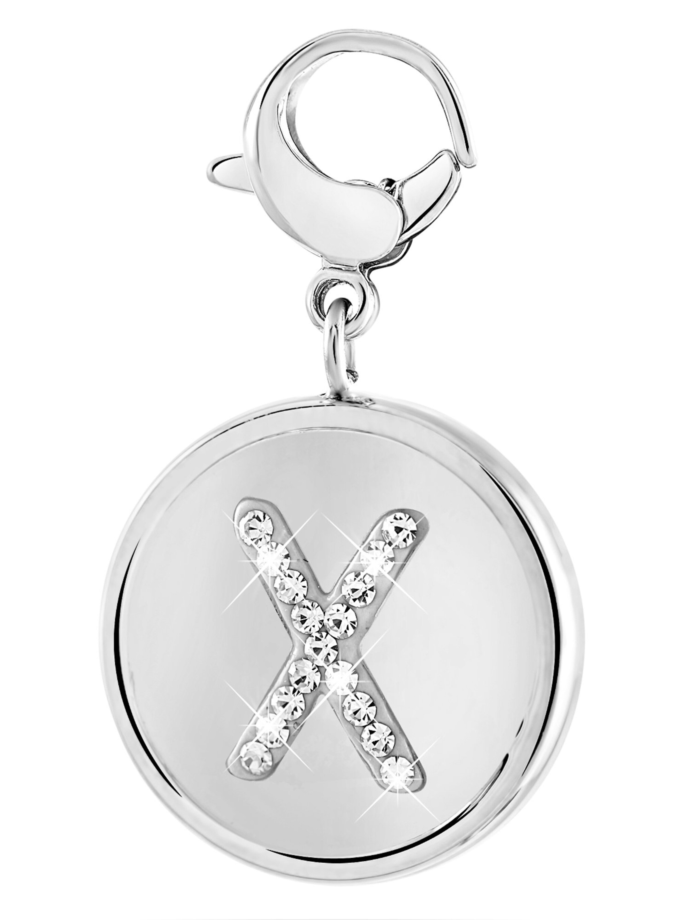 Pendentif 'Statement' Lucardi en argent : devant