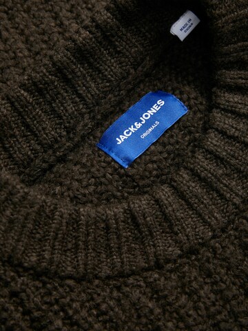 JACK & JONES Πουλόβερ 'JORQUEENS' σε καφέ