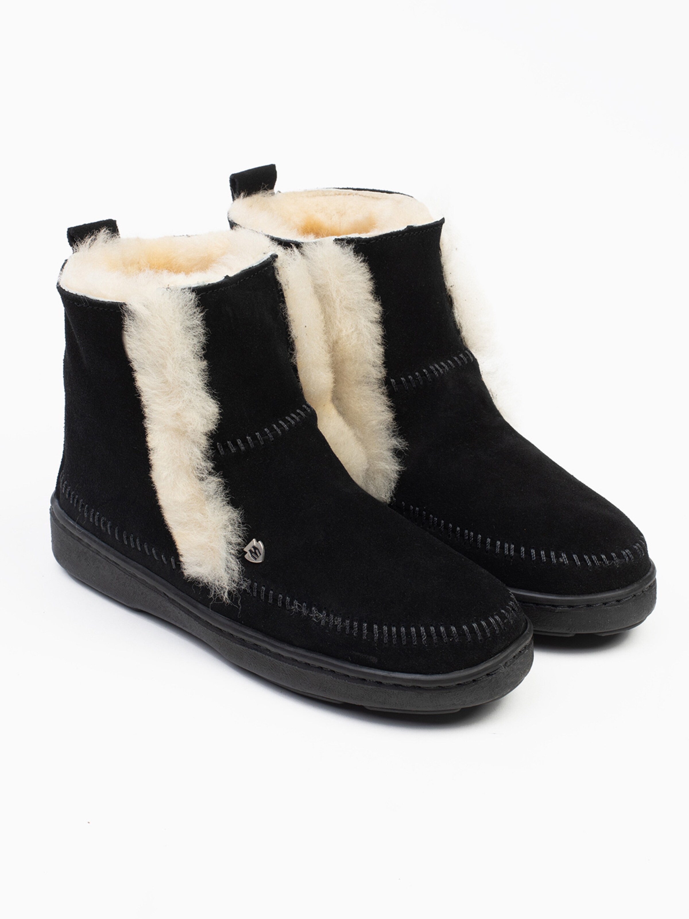 Minnetonka Snowboots 'Jade' in Zwart