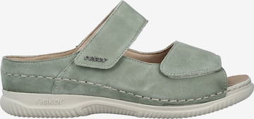 Rieker Mules 'V7492' in Green