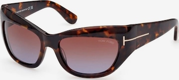 Lunettes de soleil 'Tom Ford FT1065 52F 55' Tom Ford en marron : devant