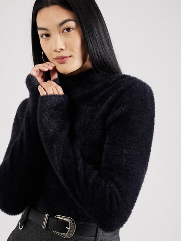 QS Sweter w kolorze czarny