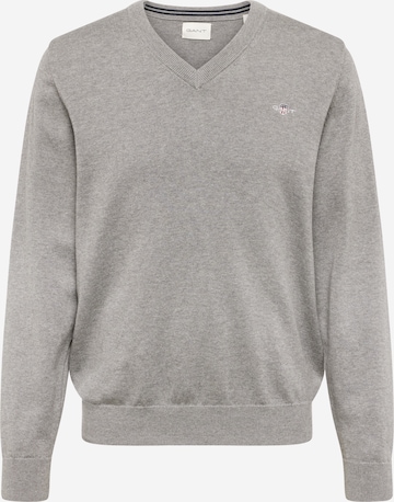 GANT - Pullover 'CLASSIC' em cinzento: frente