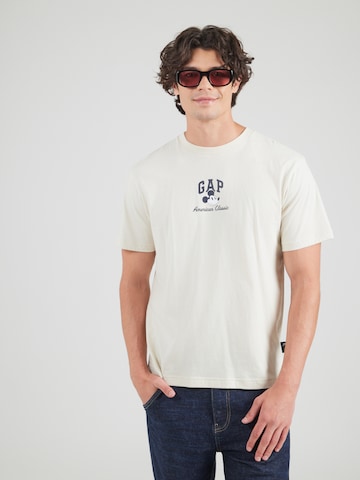 GAP Tričko 'FAM MOMENT' - Béžová