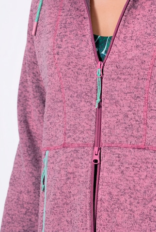 Ulla Popken Sweatjacke in Pink