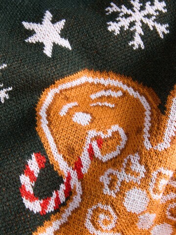 JACK & JONES Trui 'JJXmas Santa' in Groen