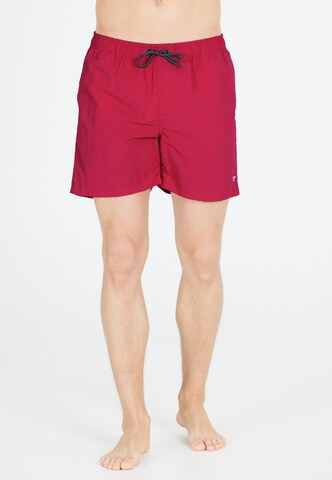 Cruz Board Shorts in Red: front