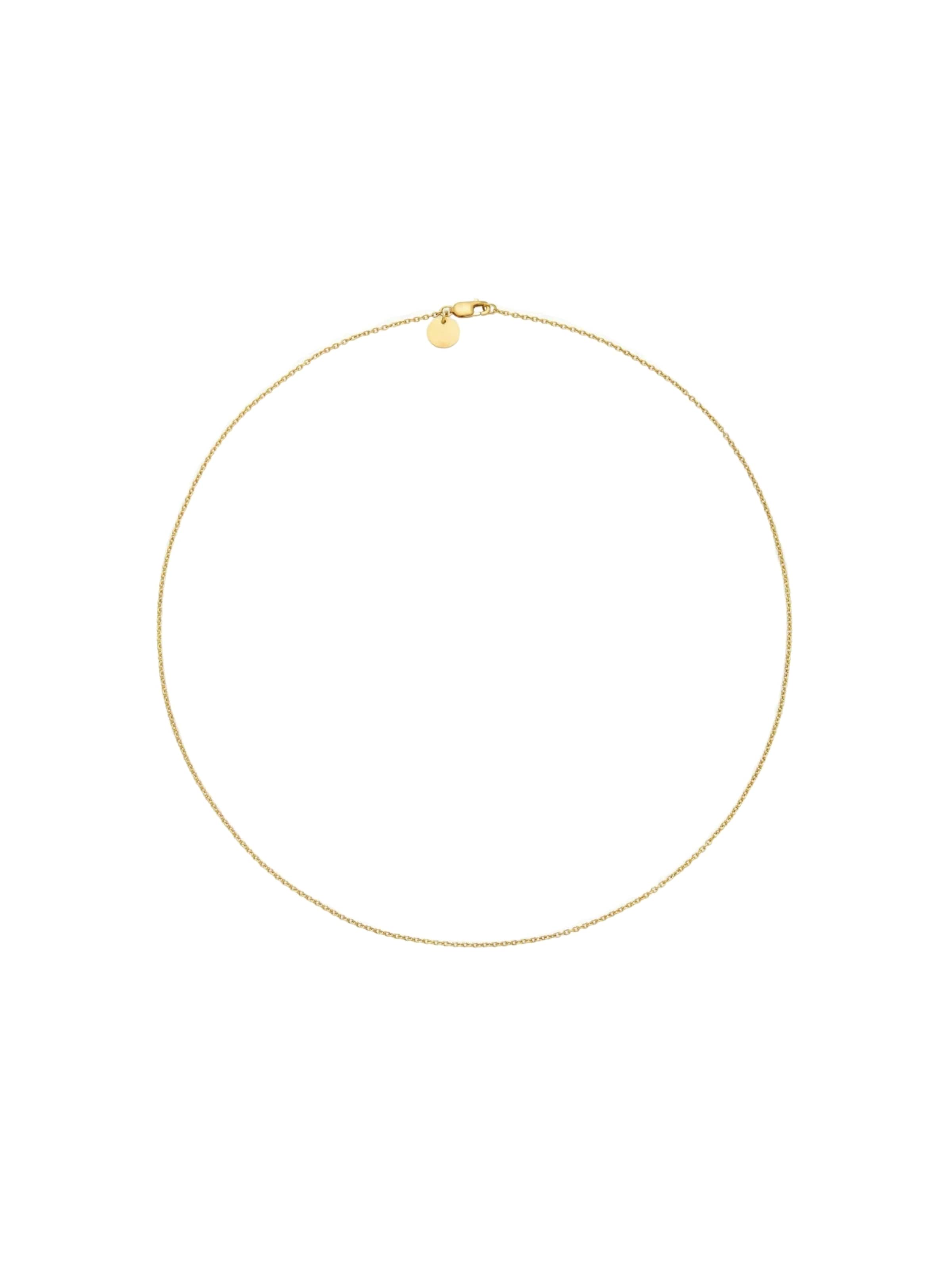 Jane Kønig Ketting 'Anchor' in Goud: voorkant