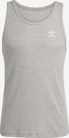 ADIDAS ORIGINALS Shirt 'Essentials' in Grey: front