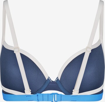 Invisible Hauts de bikini Skiny en bleu