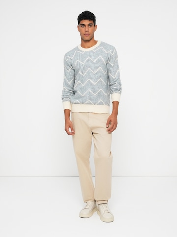 SELECTED Sweter 'SLHRAI' w kolorze niebieski