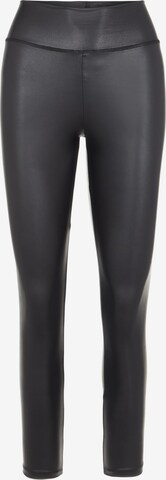 PIECES - Skinny Leggings en negro: frente