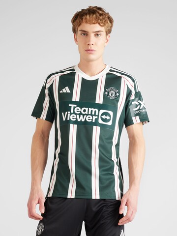 Maillot 'Manchester United 23/24' ADIDAS PERFORMANCE en vert : devant