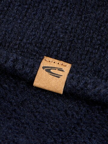 CAMEL ACTIVE Strickbeanie aus Kaschmir in Blau