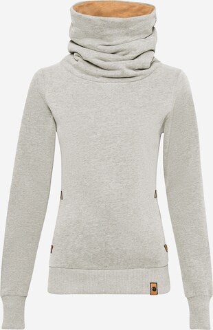 Sweat-shirt 'Bubble Butt' Fli Papigu en gris : devant