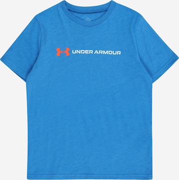 UNDER ARMOUR - Camisa funcionais em azul: frente