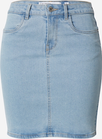 VERO MODA Rok 'Luna' in Blauw: voorkant