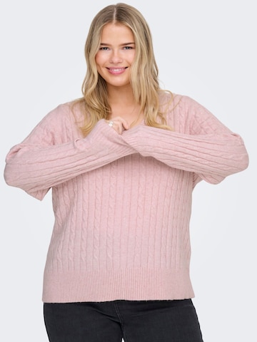 Pull-over 'CARKATIA' ONLY Carmakoma en rose