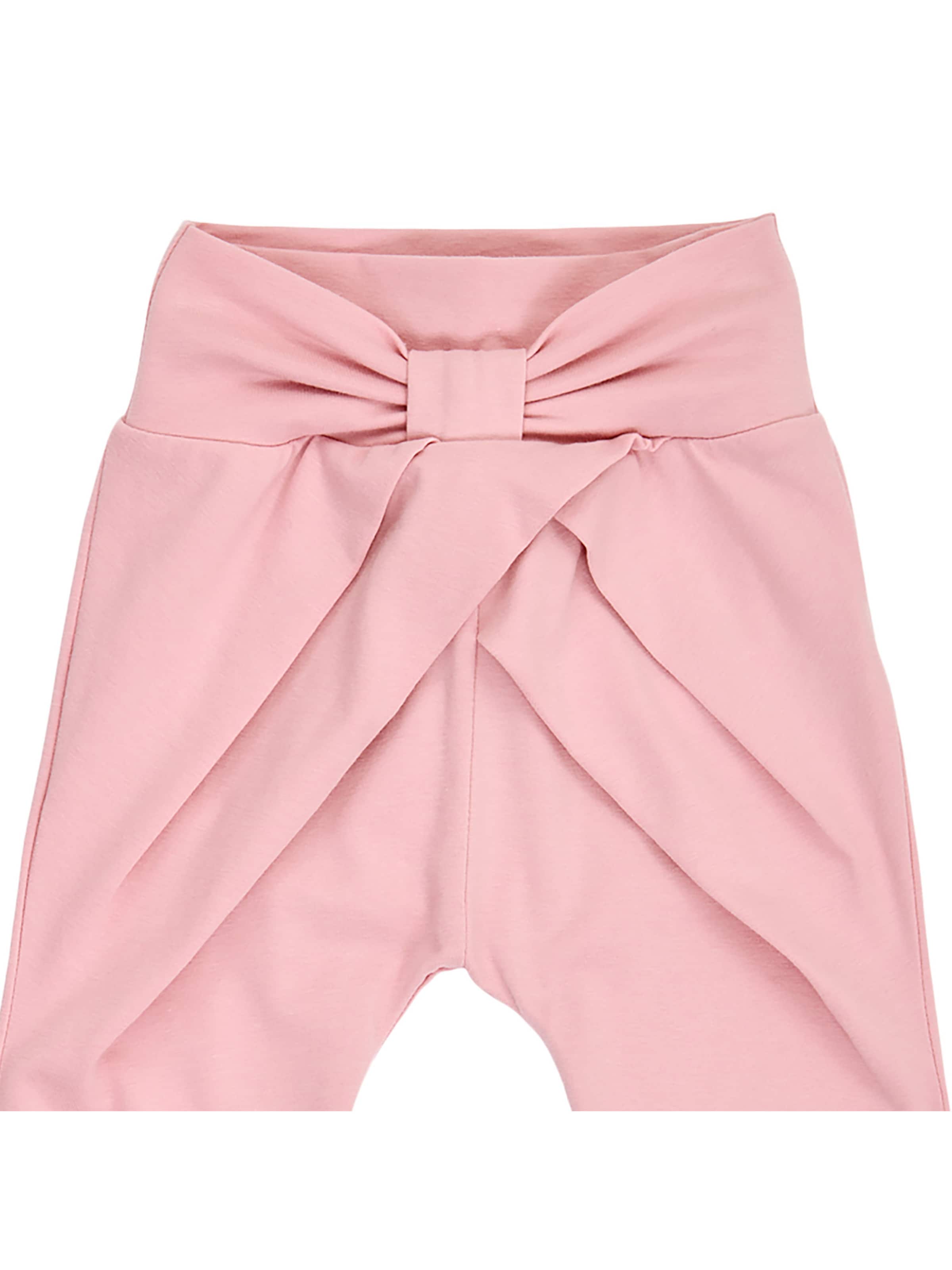 Effilé Pantalon Müsli by GREEN COTTON en rose