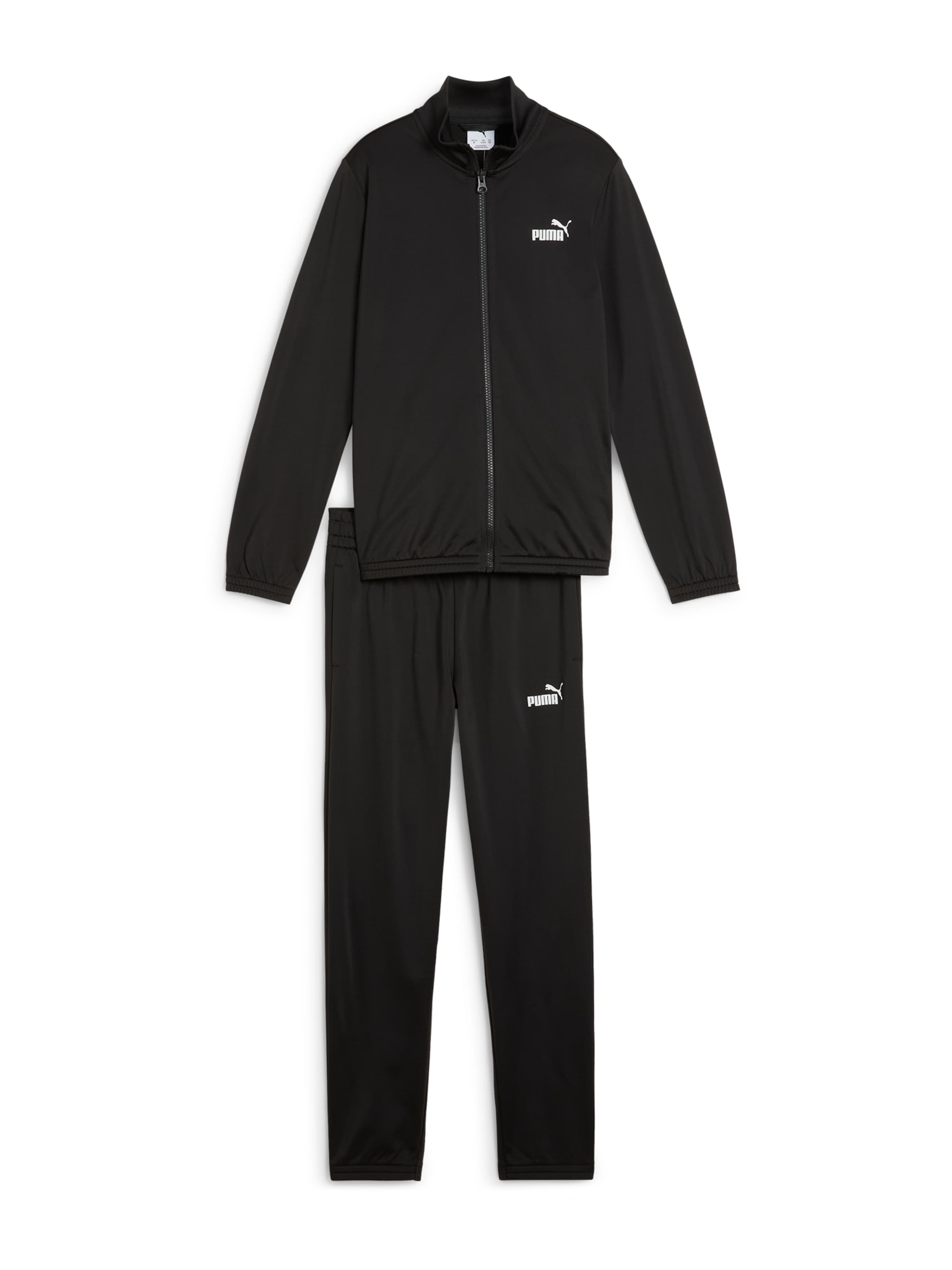 PUMA Joggingová súprava - Čierna: predná strana