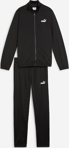 Tuta da jogging di PUMA in nero: frontale
