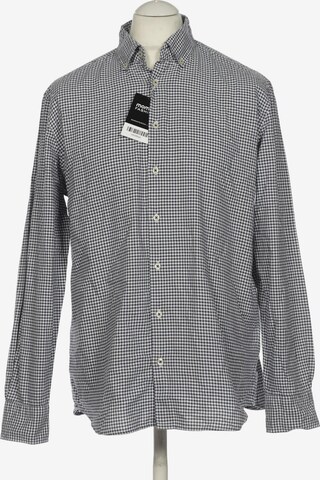 MONTEGO Button Up Shirt in L in Blue: front