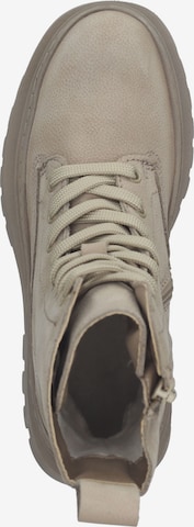 TAMARIS Veterlaarsjes in Beige