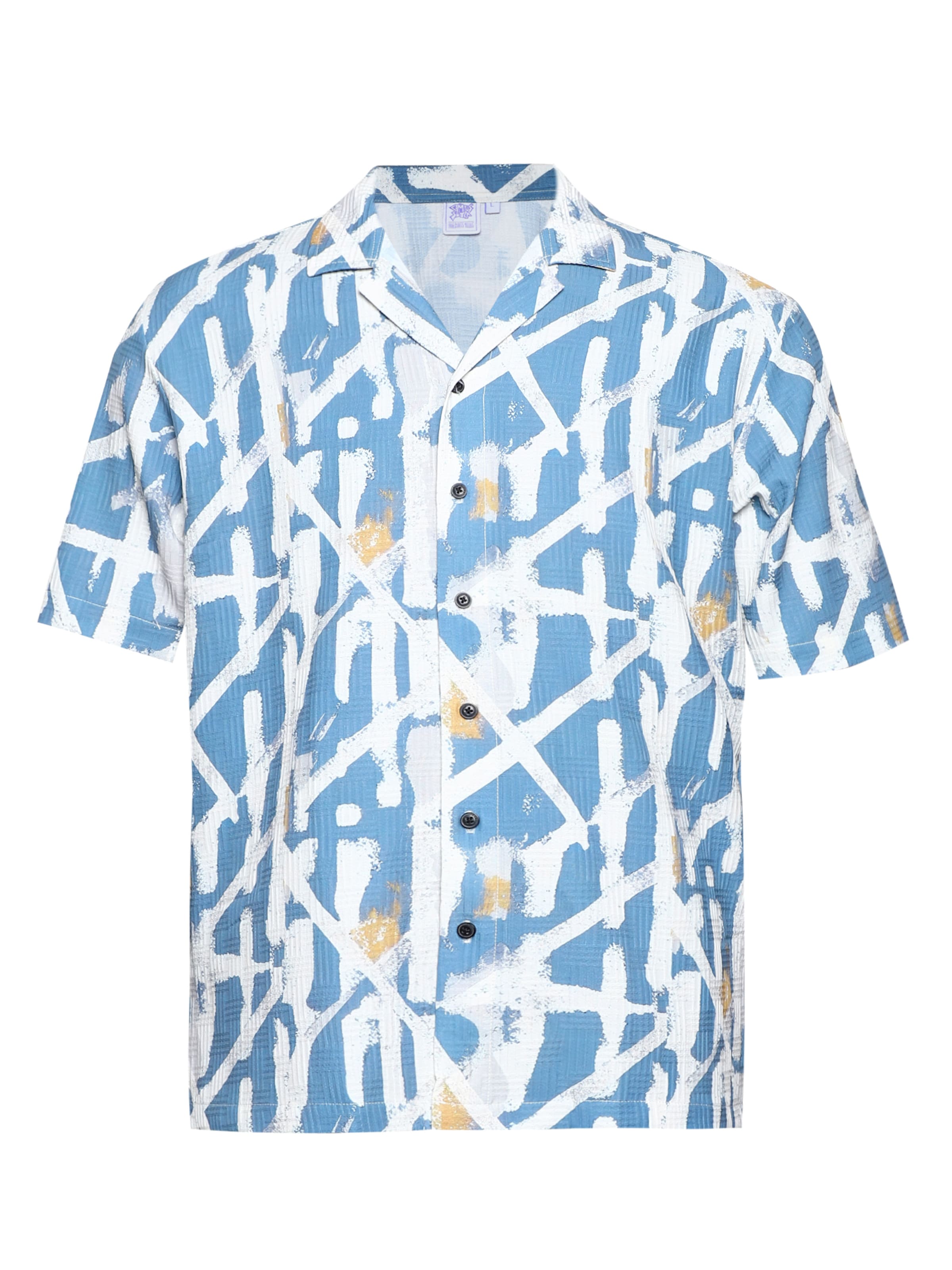 Campus Sutra - Ajuste regular Camisa 'Tami' en azul: frente