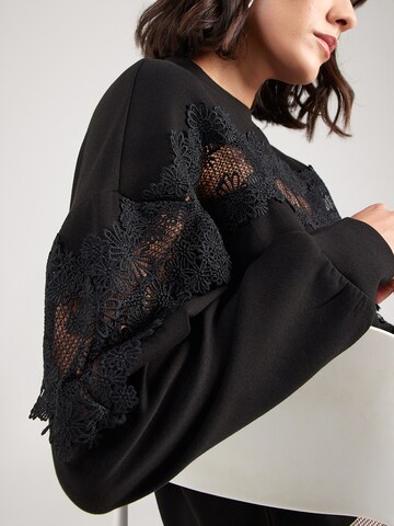 ONLY Sweatshirt 'ONLLEMO' i sort