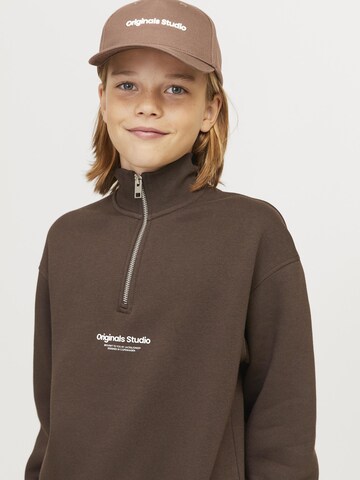 Sweat 'JORVestebro' Jack & Jones Junior en marron