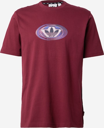 ADIDAS ORIGINALS Shirt '90s' in Red: front