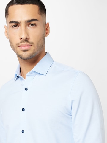 OLYMP Regular fit Button Up Shirt in Blue