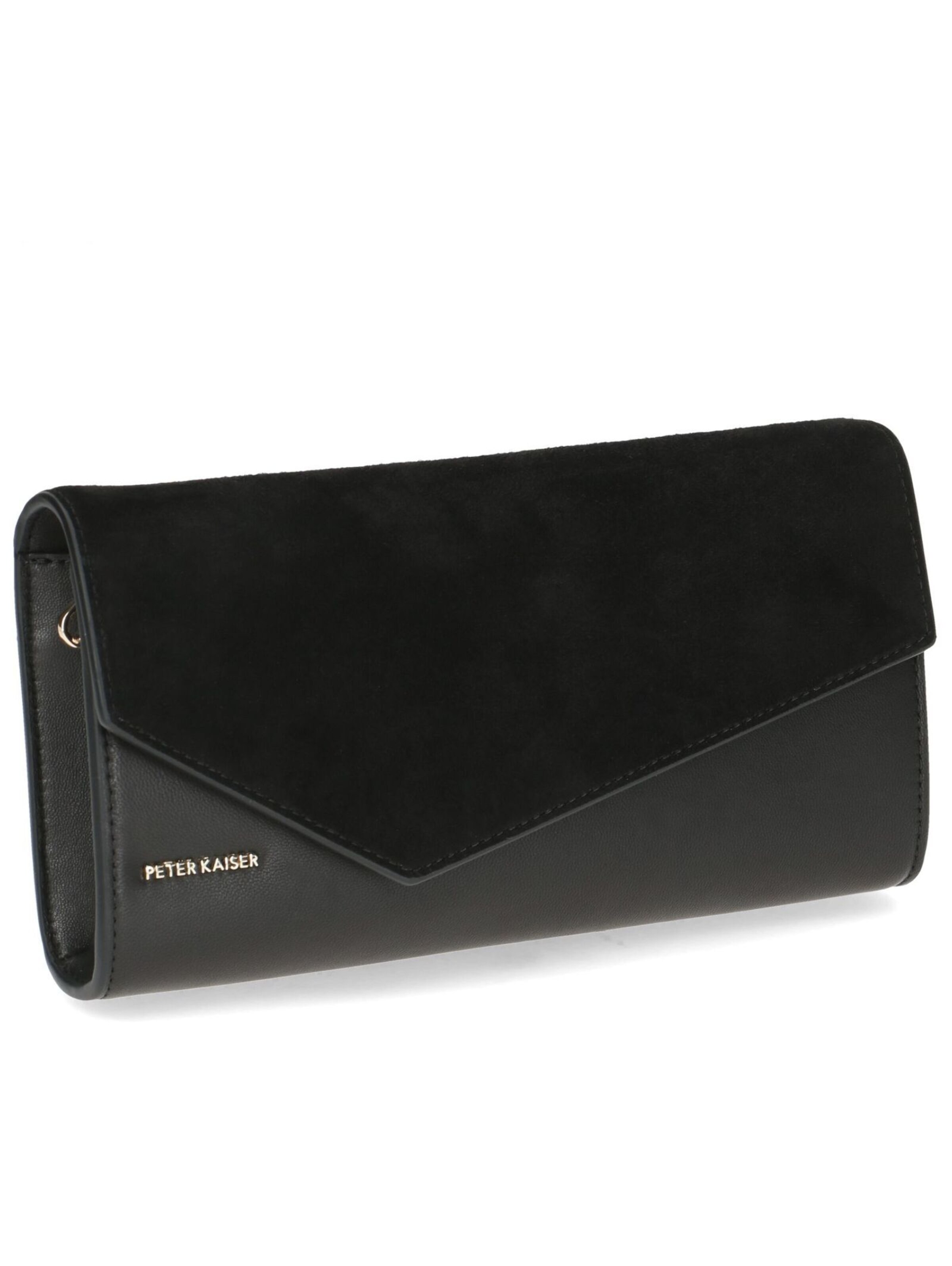 PETER KAISER Clutch in Schwarz
