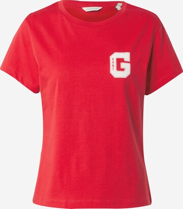 GANT Shirt in Rood: voorkant