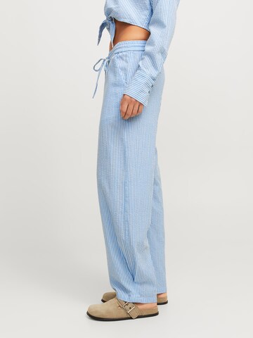 JJXX Loose fit Pants 'JXWindy Seersucker' in Blue